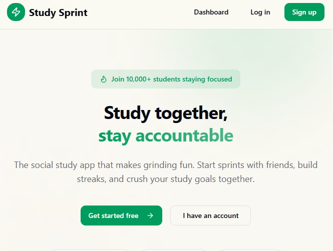 Study Sprint screenshot