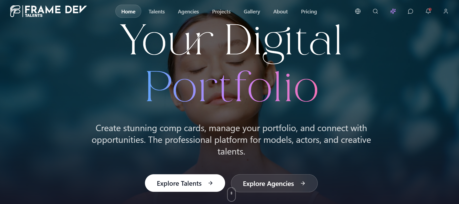 Frame Dev Talents screenshot